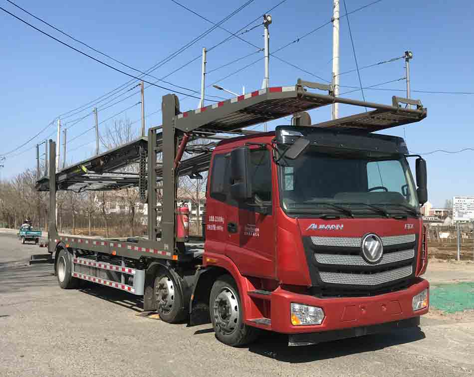 欧曼牌BJ5223TCLY6HPL-01车辆运输车公告图片