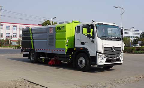 中洁牌XZL5185TXS6洗扫车