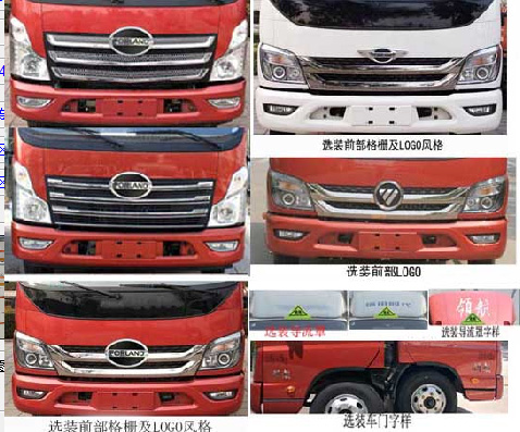炎帝牌SZD5040XQYBJ6爆破器材運輸車公告圖片