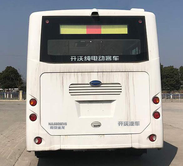 开沃牌NJL6809EV8纯电动城市客车公告图片