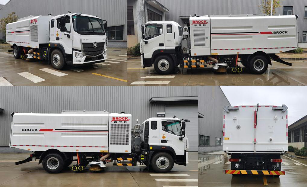 福田牌BJ5184TSLE6-H2掃路車(chē)公告圖片