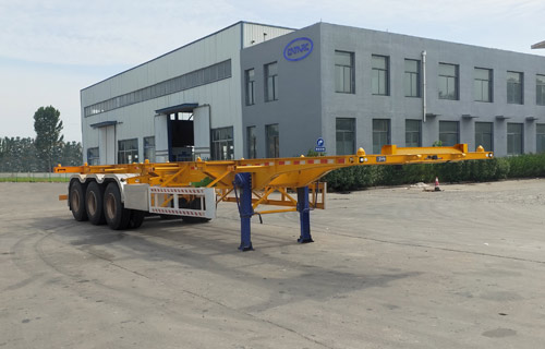 星达牌13米34.7吨3轴集装箱运输半挂车(XXQ9400TJZ)