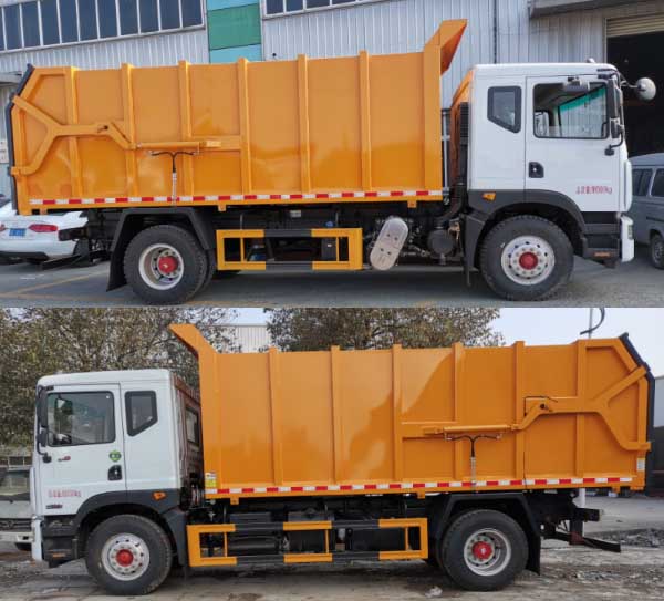 旺龍威牌WLW5180ZDJE壓縮式對接垃圾車公告圖片