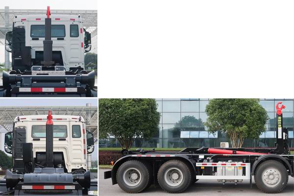 中聯(lián)牌ZBH5311ZXXZZE6車廂可卸式垃圾車公告圖片