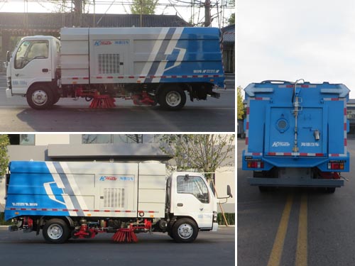 海德牌CHD5071TXSQLE6洗掃車公告圖片