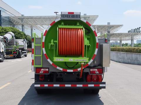 中聯(lián)牌ZBH5089GQXJXE6下水道疏通清洗車公告圖片