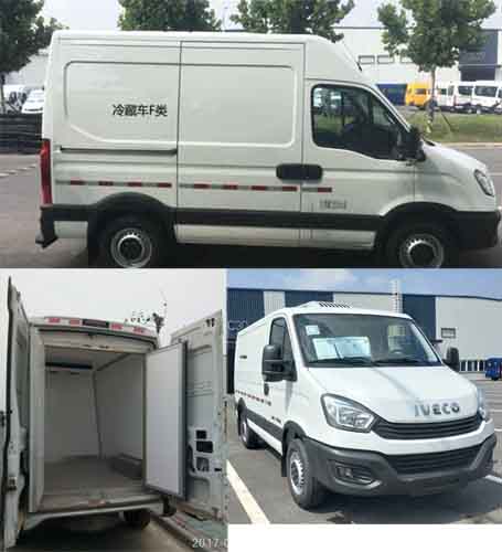依維柯牌NJ5046XLCDE冷藏車(chē)公告圖片