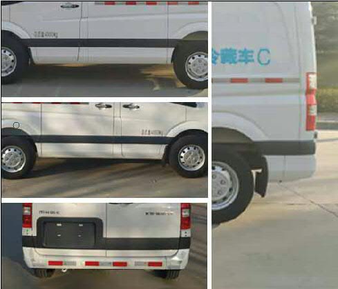 福田牌BJ5048XLC-E4冷藏車公告圖片