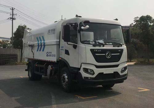 勁旗牌JLL5180ZDJDFE6壓縮式對接垃圾車公告圖片