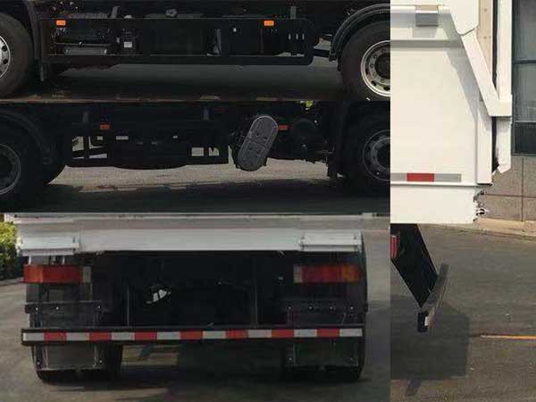 勁旗牌JLL5180ZDJDFE6壓縮式對接垃圾車公告圖片