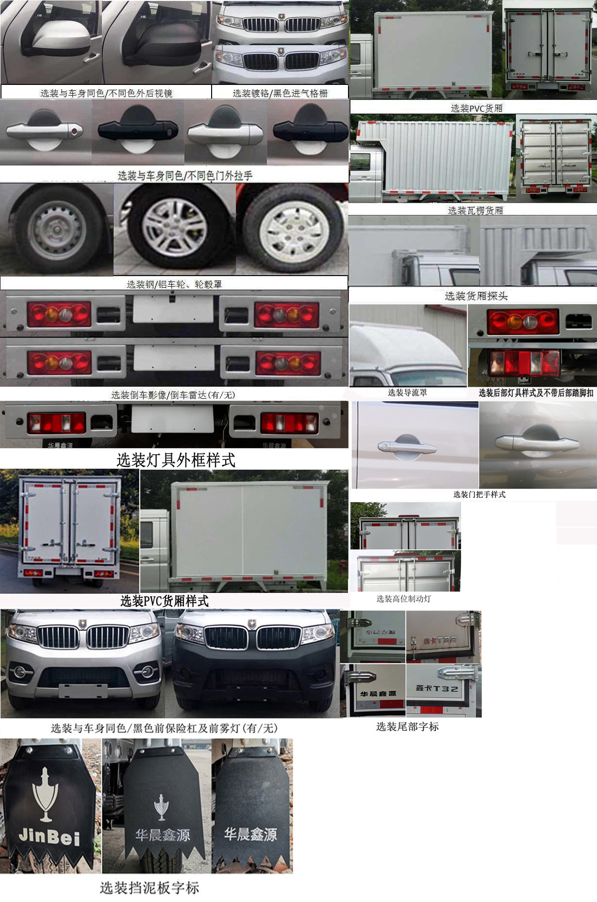 金杯牌JKC5020XXY-SS6BL廂式運(yùn)輸車(chē)公告圖片