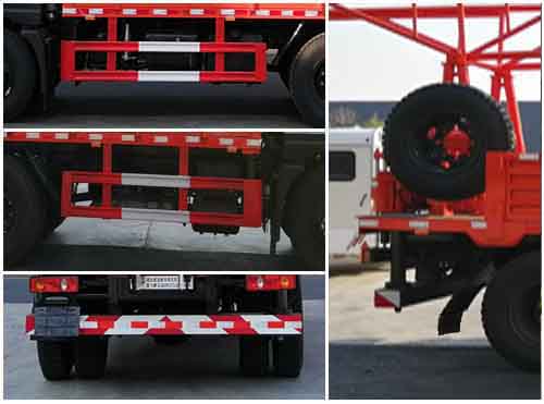 楚飛牌CLQ5090TZJ6鉆機車公告圖片