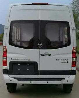 福田牌BJ5048XYB-E1運(yùn)兵車(chē)公告圖片