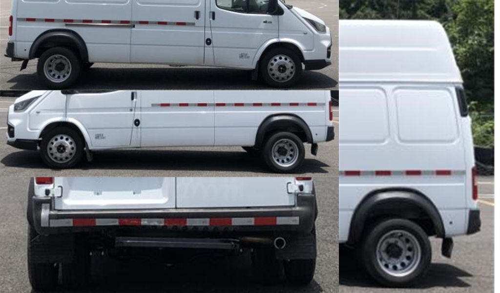 江鈴牌JX5040XXYTHB-N6廂式運輸車公告圖片