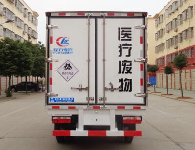 程力威牌CLW5043XYY6医疗废物转运车公告图片