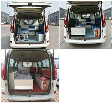 福田牌BJ5036XJH-E3救護(hù)車(chē)公告圖片