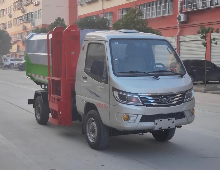 程力威牌CLW5023ZZZZB6自裝卸式垃圾車公告圖片