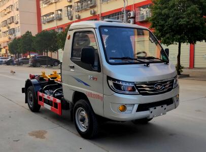 程力威牌CLW5023ZXXZB6車廂可卸式垃圾車公告圖片