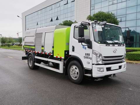 中联牌ZBH5120GQXSHBEV纯电动护栏清洗车公告图片