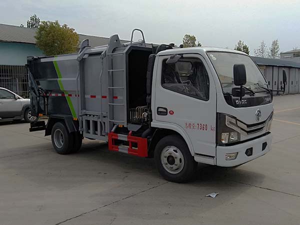 程力威牌CLW5072ZZZ6自装卸式垃圾车公告图片