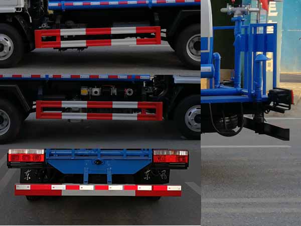 專致牌YZZ5075GPS6綠化噴灑車公告圖片