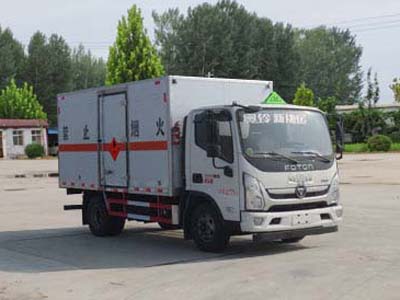 江特牌JDF5080XRYB6易燃液体厢式运输车公告图片