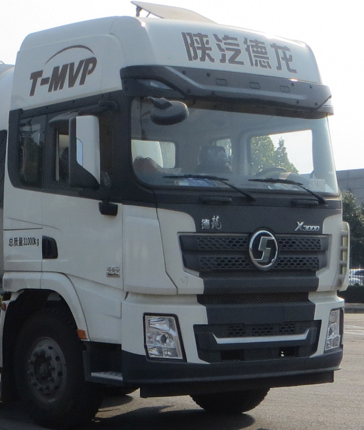陕汽牌SX5319GFLXC466低密度粉粒物料运输车公告图片