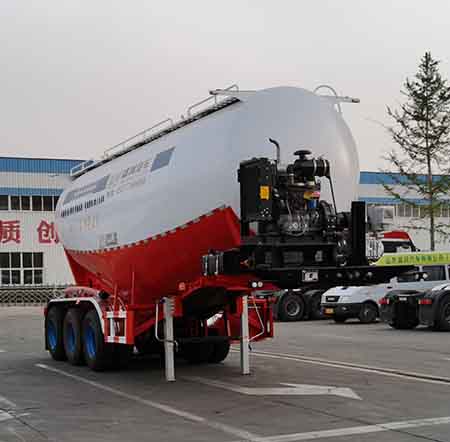 盛润牌SKW9400GXH20下灰半挂车图片