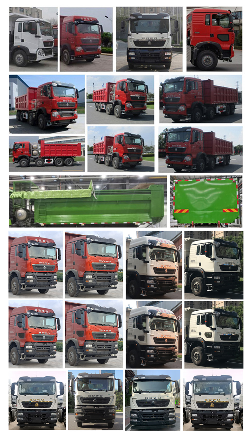 豪沃牌ZZ5317ZLJV286GF1L自卸式垃圾車公告圖片