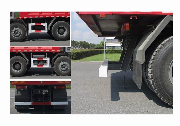 豪沃牌ZZ5317ZLJV286GF1L自卸式垃圾車公告圖片