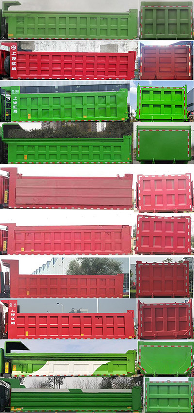 红岩牌CQ5317ZLJHD10386自卸式垃圾车公告图片