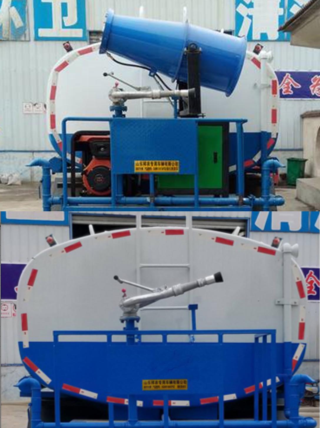 祥農(nóng)達(dá)牌SGW5165GPSF綠化噴灑車(chē)公告圖片