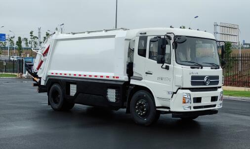 中國(guó)中車牌TEG5180ZYSADFBEV1純電動(dòng)壓縮式垃圾車公告圖片