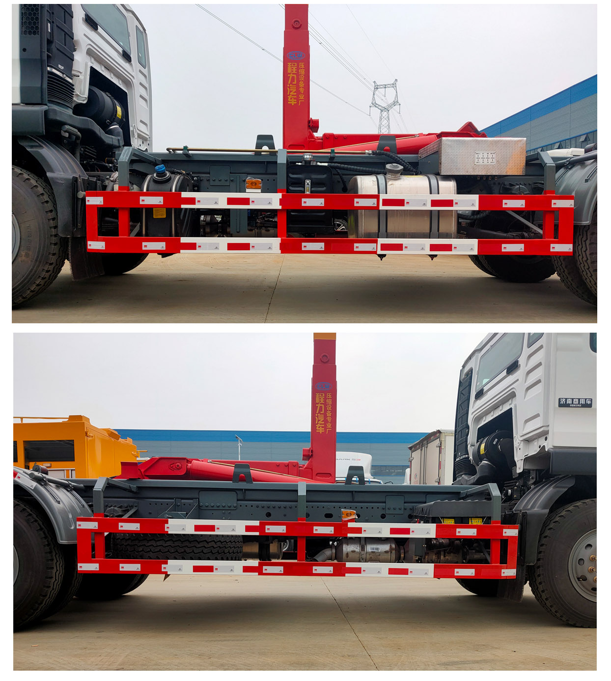 程力牌CL5180ZXX6SY車廂可卸式垃圾車公告圖片