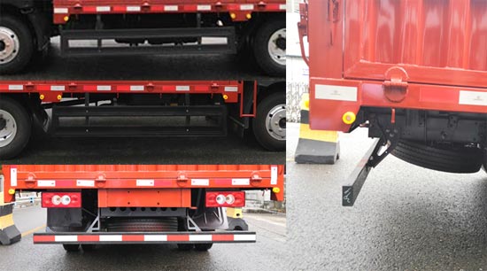 福田牌BJ5043CCY-DW倉(cāng)柵式運(yùn)輸車(chē)公告圖片