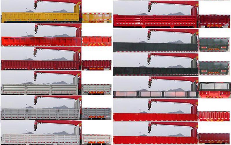 東風(fēng)牌DFH5310JSQAX15隨車起重運(yùn)輸車公告圖片