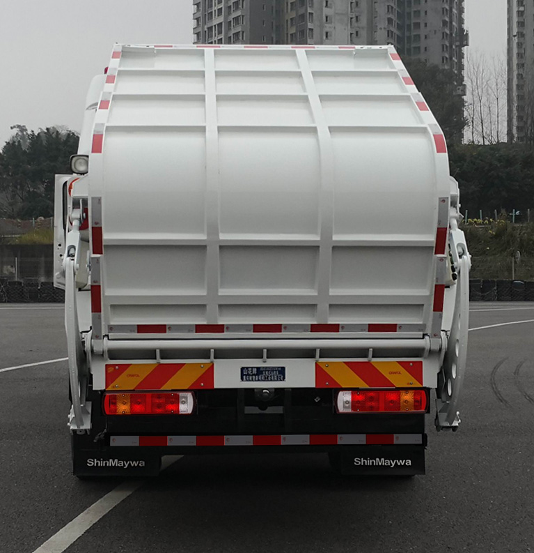 山花牌JHA5144ZYSBJA6壓縮式垃圾車公告圖片