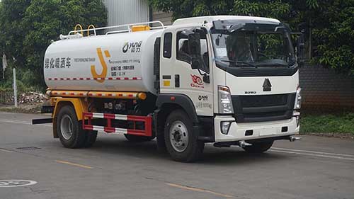 運力牌LG5181GPSZ6綠化噴灑車公告圖片