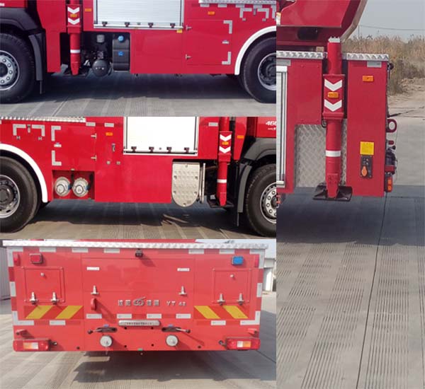 金猴牌SXT5341JXFYT42云梯消防車公告圖片