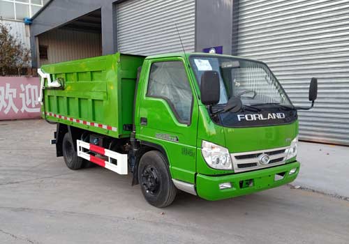 北重電牌BZD5040ZXLA1廂式垃圾車公告圖片