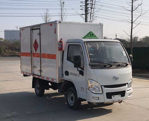 多士星牌JHW5031XRQS6易燃?xì)怏w廂式運(yùn)輸車公告圖片