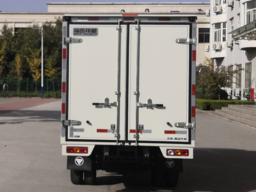 福田牌BJ5032XXY3PV5-10厢式运输车公告图片