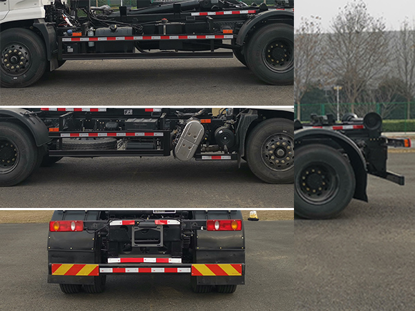 華茂駿捷牌LHC5180ZXXDF6車廂可卸式垃圾車公告圖片