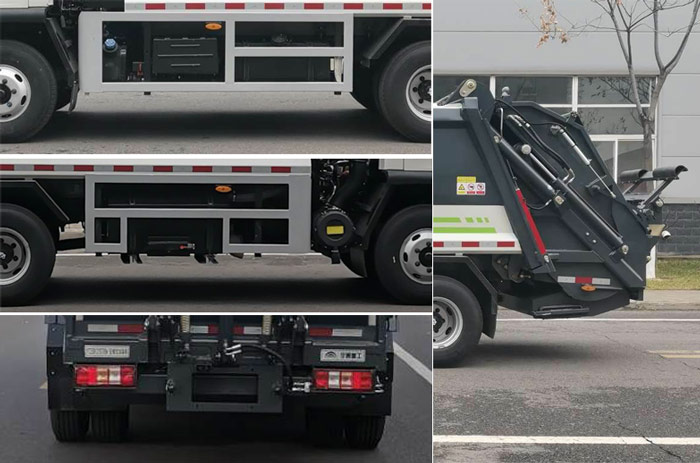 宇通牌YTZ5081ZYST0D6壓縮式垃圾車(chē)公告圖片