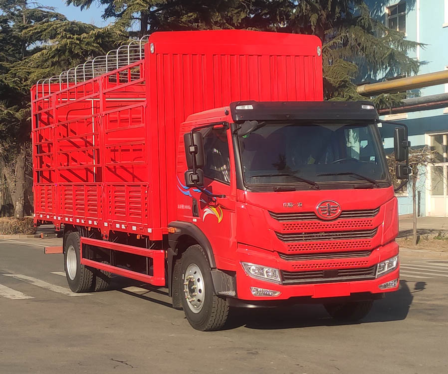 解放牌CA5181CCYPK42L7E6A85倉柵式運輸車公告圖片