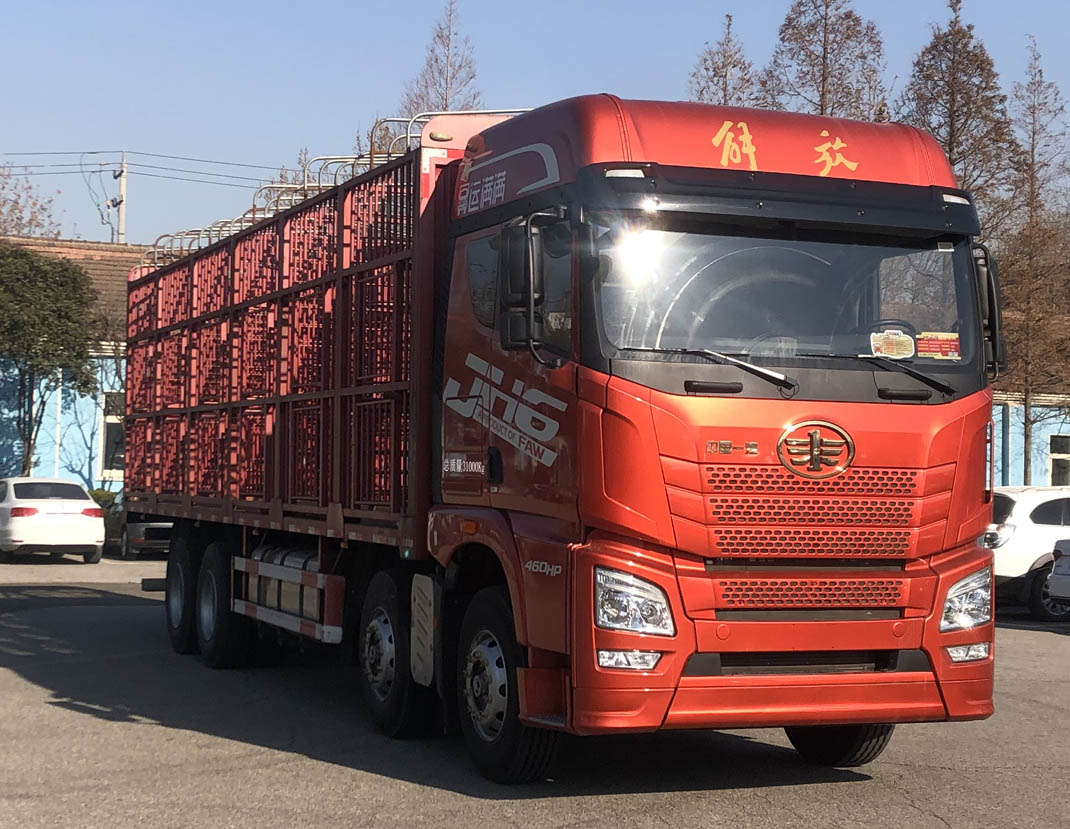 解放牌CA5319CCQP25K2L7T4E5A80畜禽運輸車公告圖片