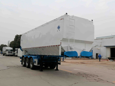 红宇牌9.8米27.5吨3轴散装饲料运输半挂车(HYJ9402ZSL)