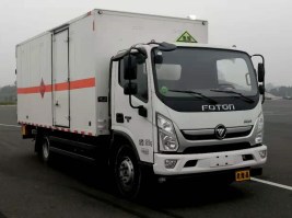 征远牌LHG5101XRQ-FT07易燃气体厢式运输车