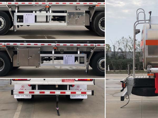 專威牌HTW5260GYYLCAC6鋁合金運(yùn)油車公告圖片