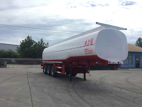 华昌牌10.9米31吨3轴润滑油罐式运输半挂车(QDJ9400GRH)